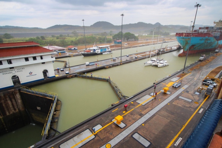 panama2017196 The story of the Panama Canal can be traced to the 1513 Isthmian crossing of Vasco Nuñez de Balboa. The initial idea was to build a water passage uniting the...